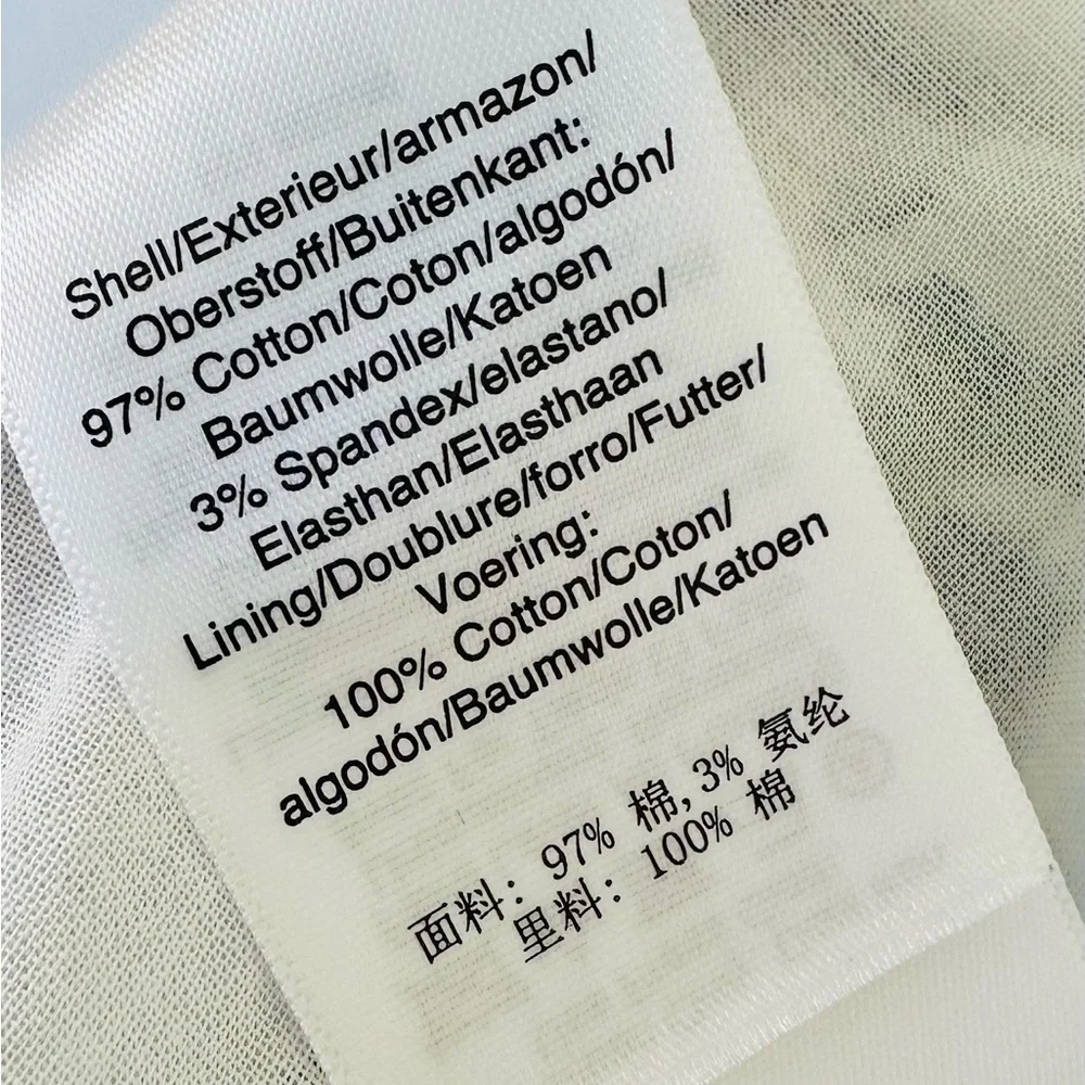 EUC DKNY White & Purple Floral Handkerchief Hem Fit-&-Flare Dress - Picture 14 of 16